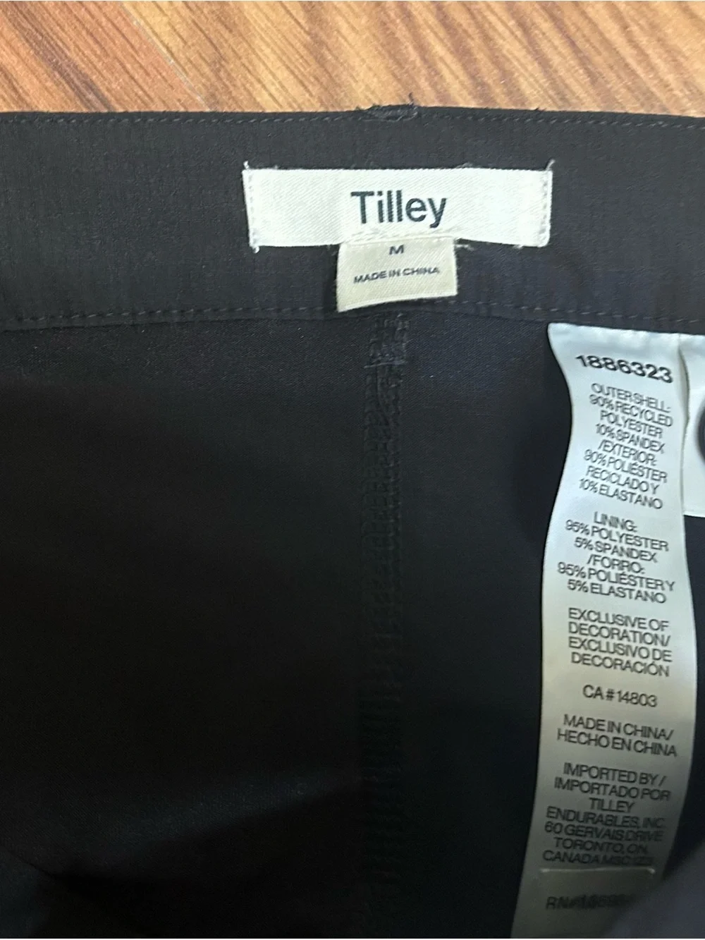 Black Pencil Skirt with Clean Waistband